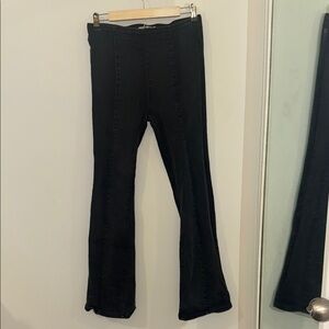 We The Free Black Flare Pants Stretchy Boot Cut